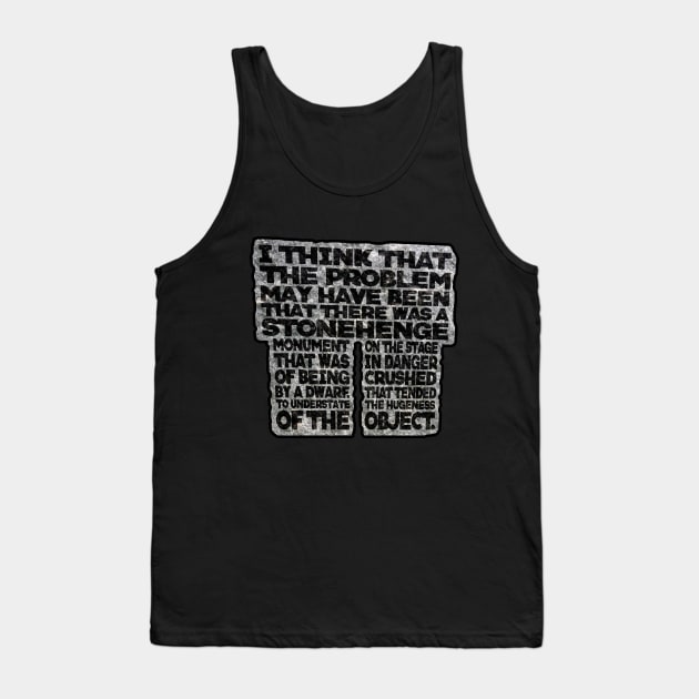 Stone Henge Tank Top by creativespero